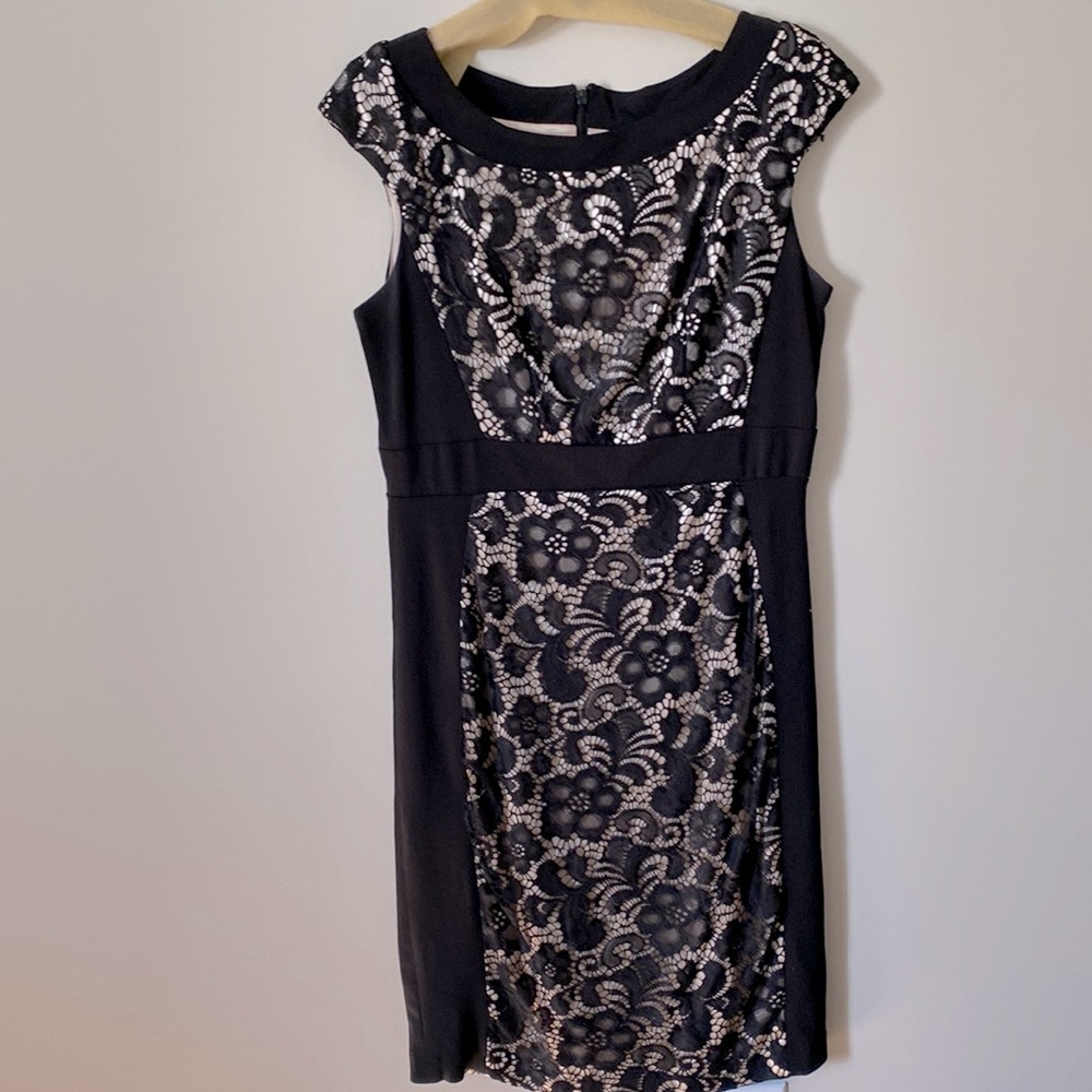 Jax sleeveless dress. Size 10 cap sleeve Lined